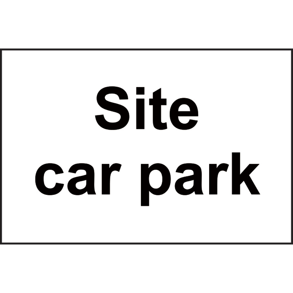 Site car park - SAV (300 x 200mm)