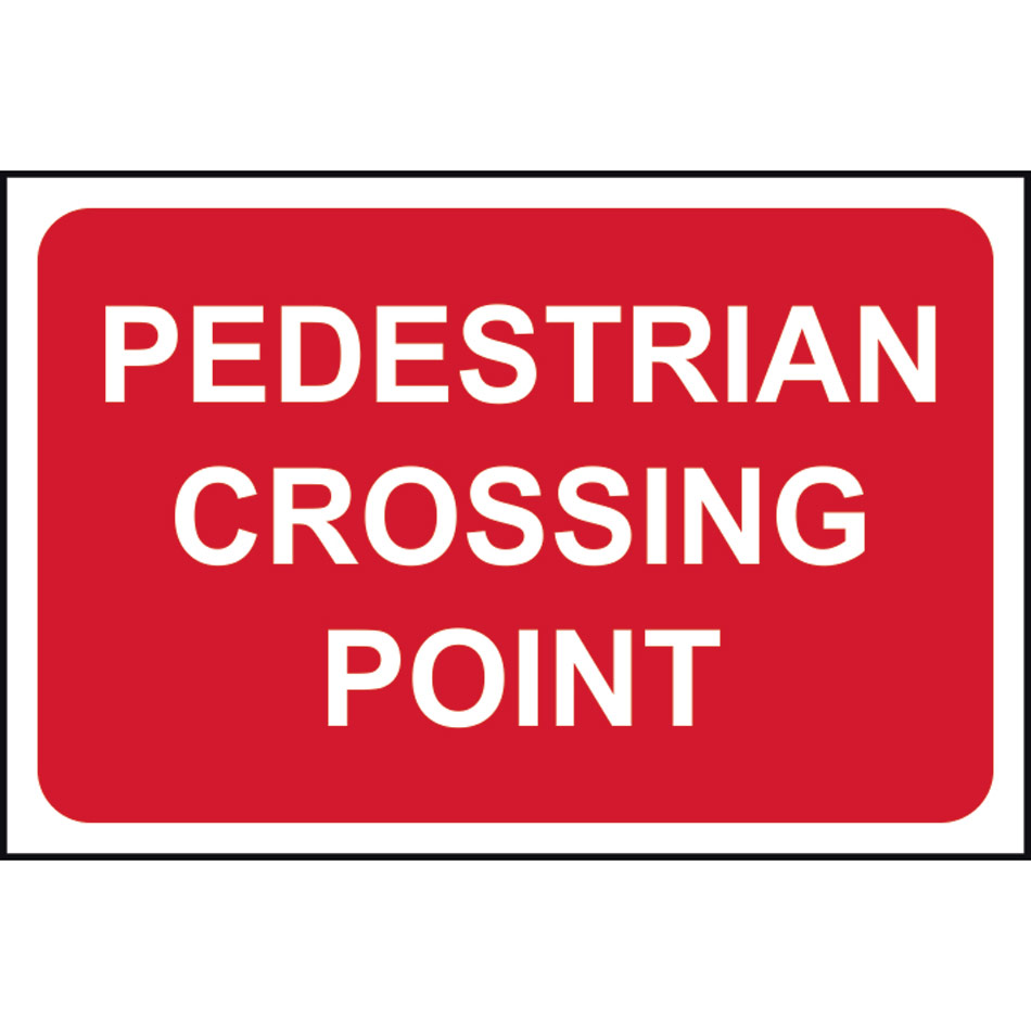 Pedestrian crossing point - RPVC (600 x 450mm)