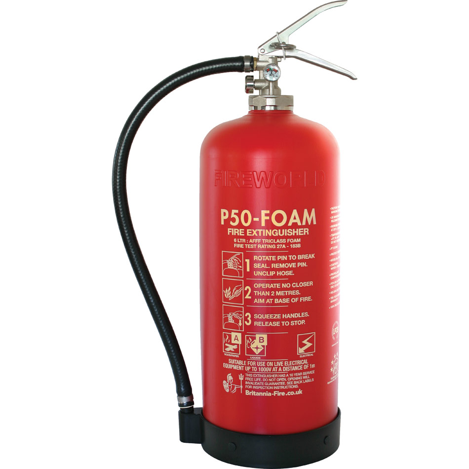Marine P50 Foam AFFF Extinguisher - 6L (27A 183B)