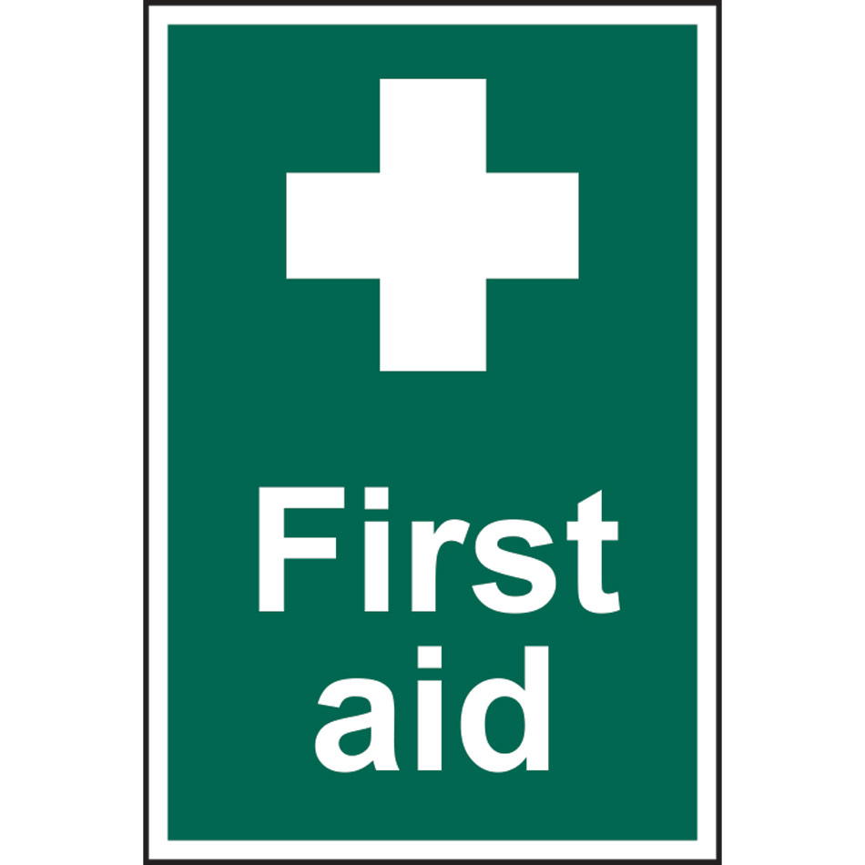First aid - PVC (200 x 300mm)