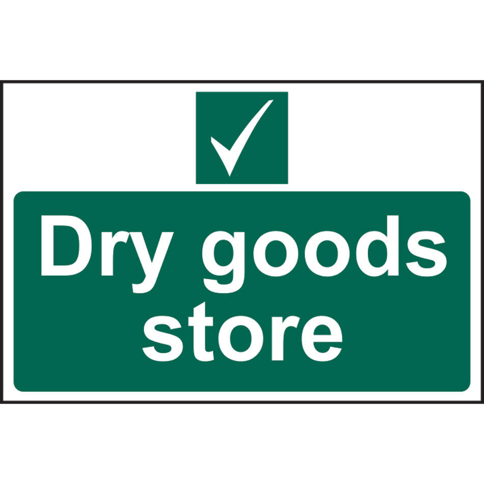Dry goods store - PVC (300 x 200mm)