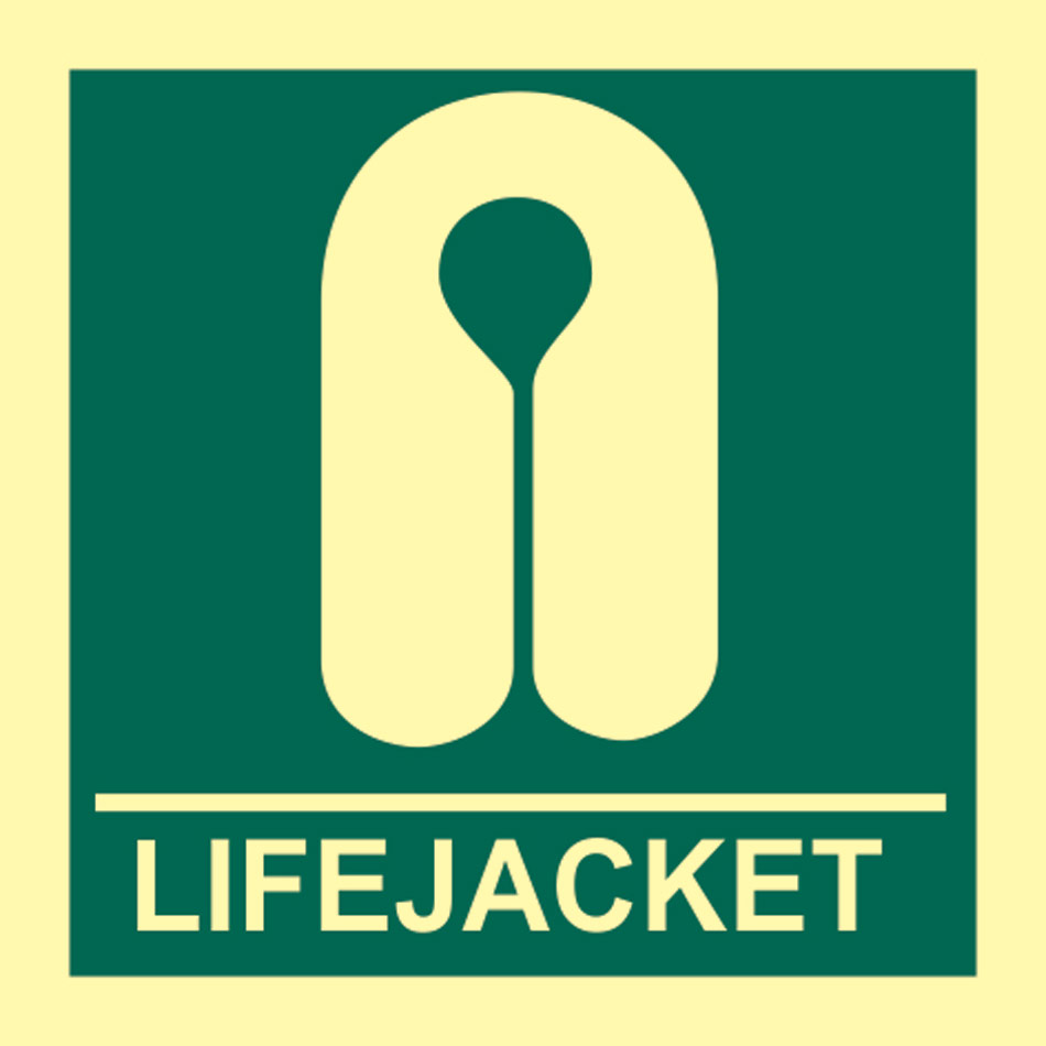 Lifejacket - Photolum (150 x 150mm)