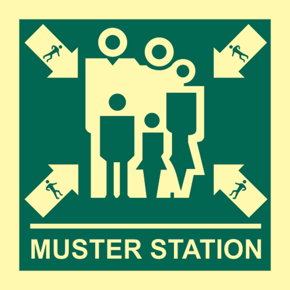Muster station - Photolum (150 x 150mm)