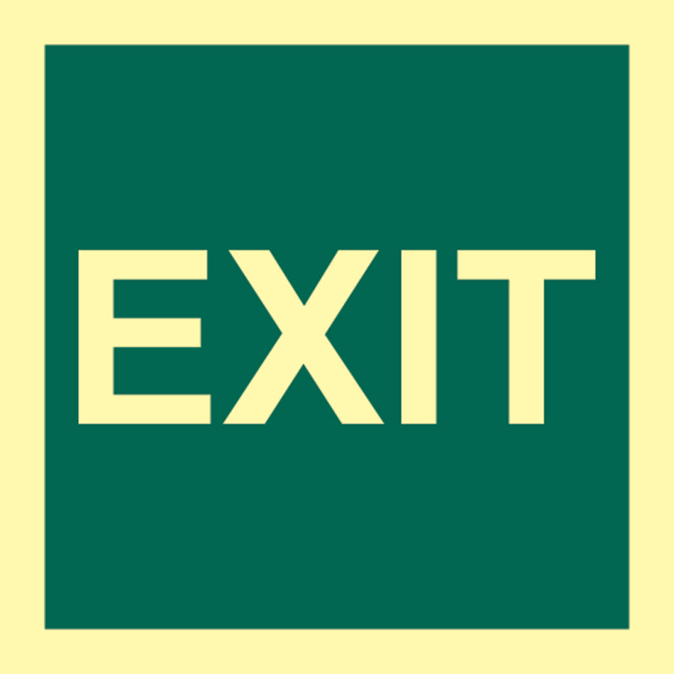 Exit - PHS (150 x150mm)