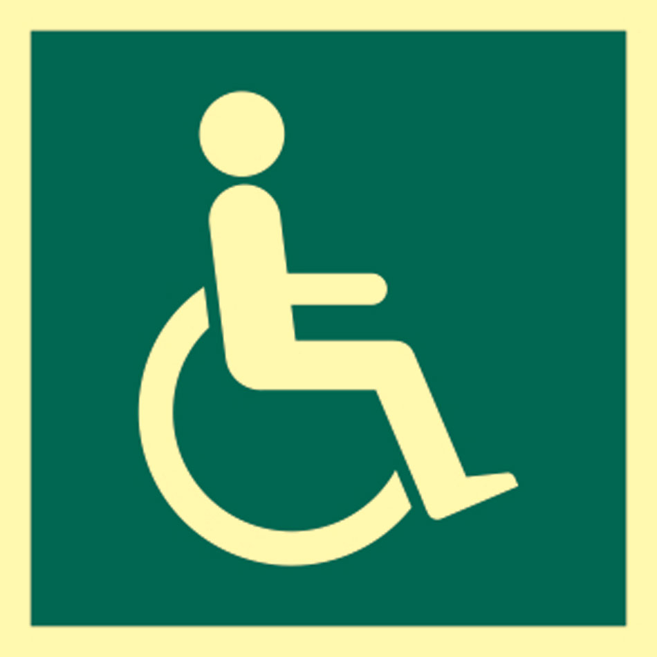 Disabled symbol - PHS (150 x150mm)