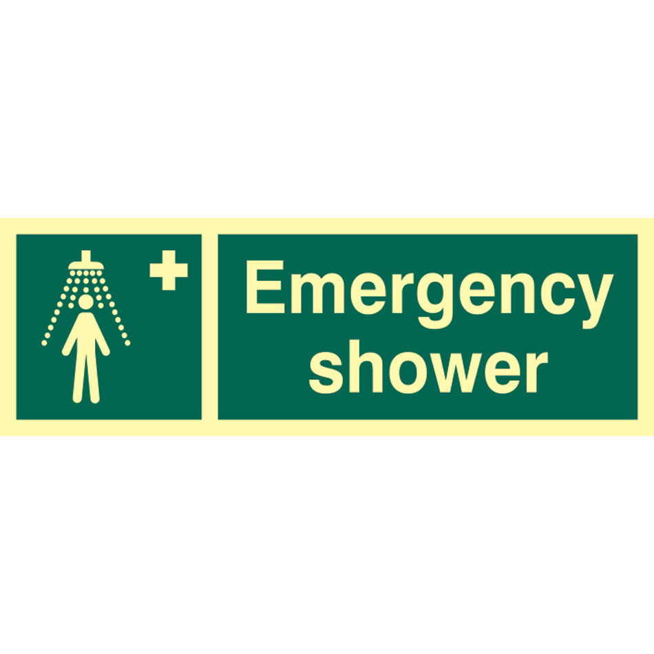 Emergency shower - PHS (300 x 100mm)