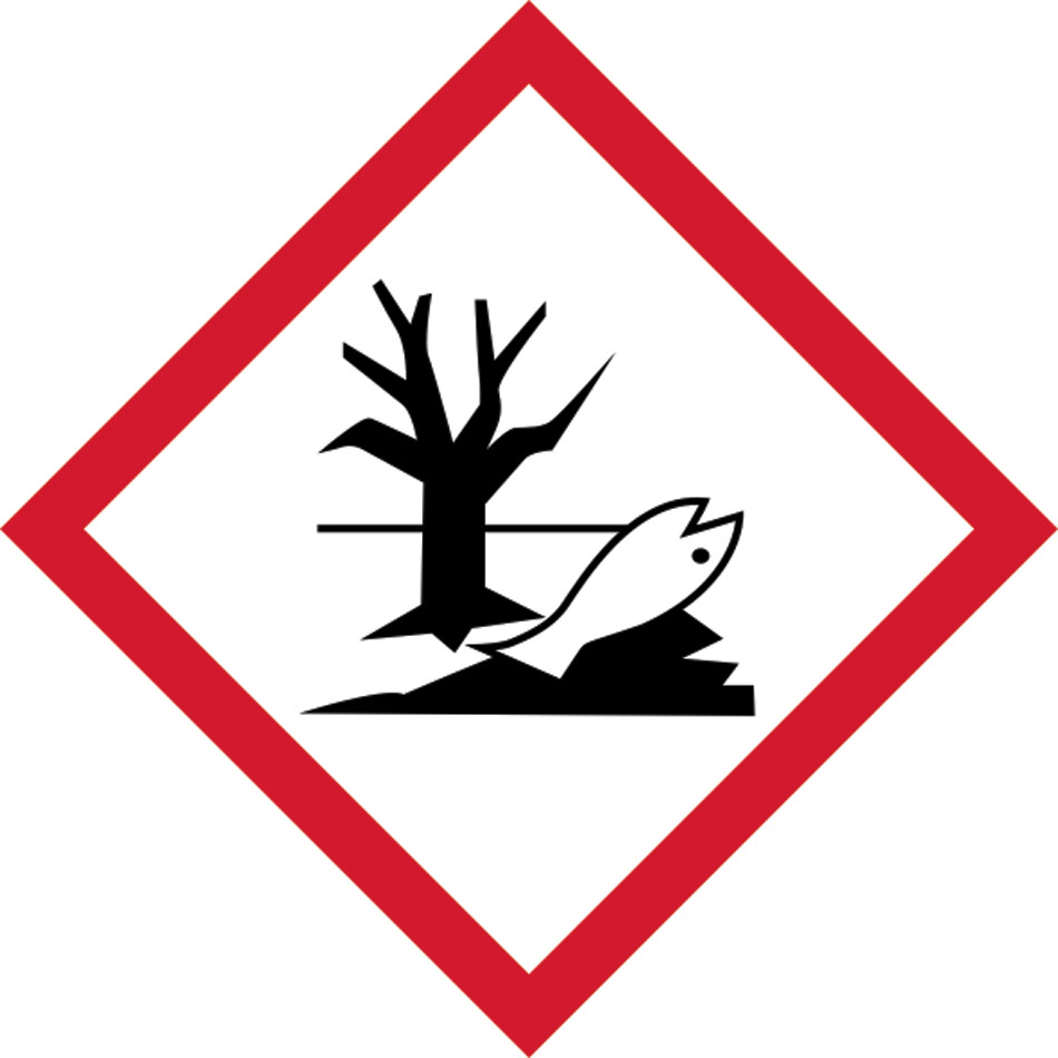 GHS Environmentally damaging symbol - SAV (50 x 50mm) Pack of 10