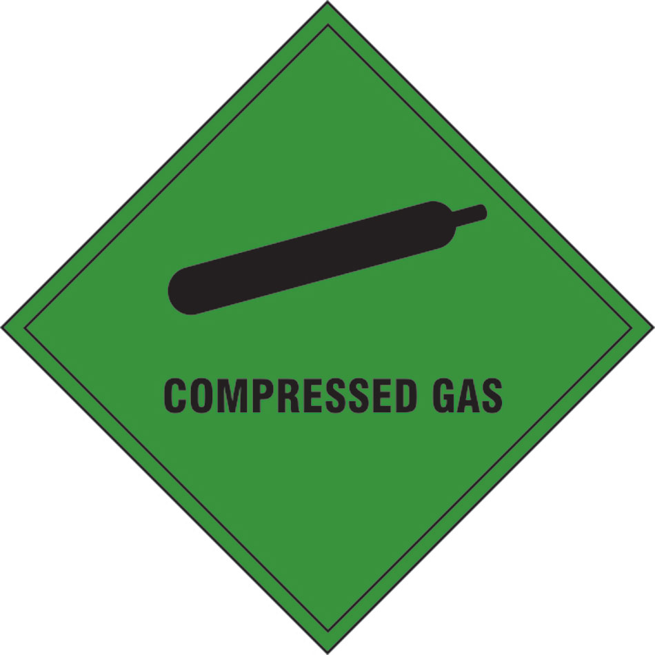 Compressed gas - SAV (100 x 100mm)