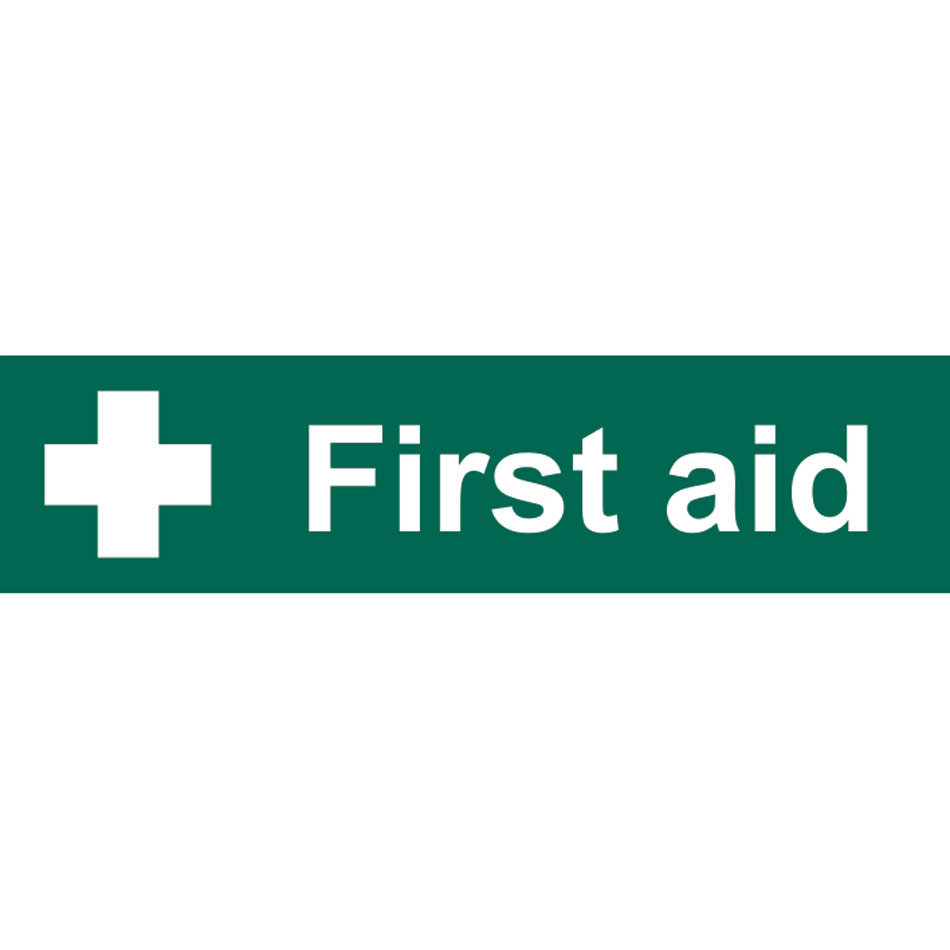 First aid - PVC (200 x 50mm)
