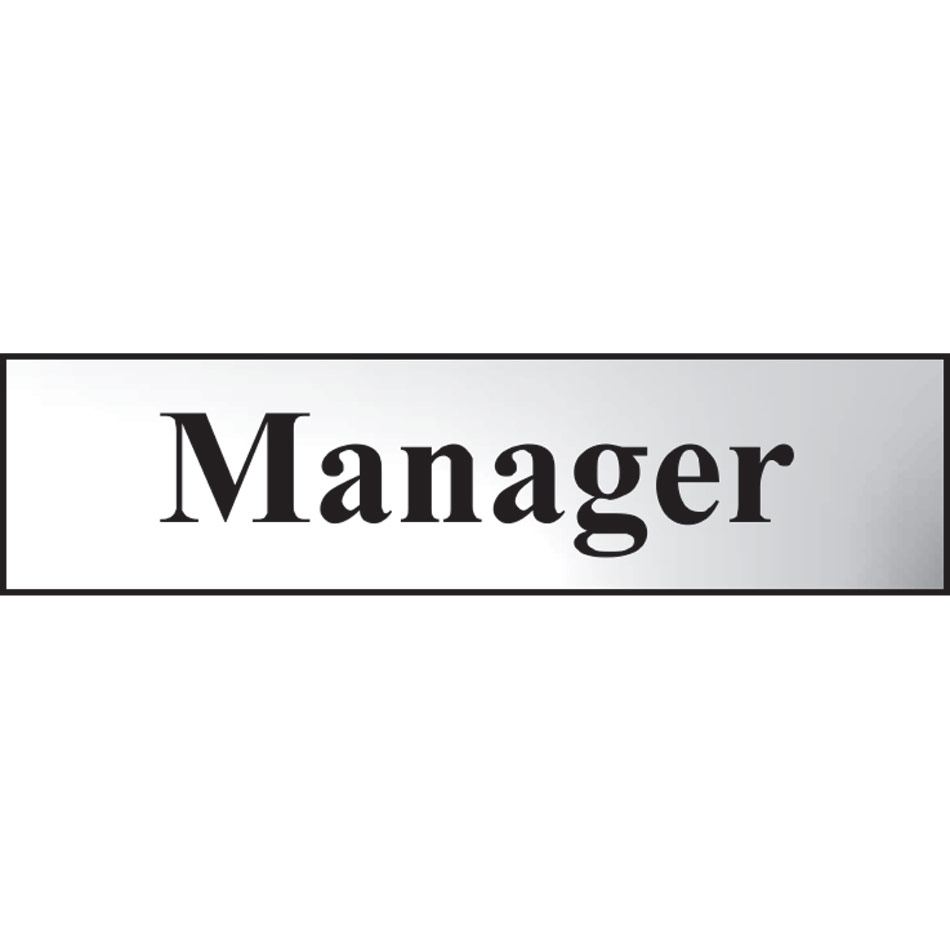 Manager - CHR (200 x 50mm)