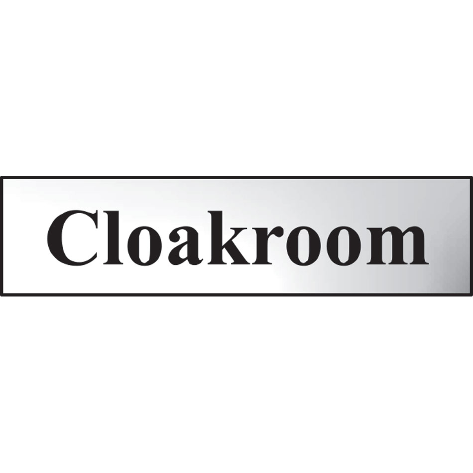 Cloakroom - CHR (200 x 50mm)