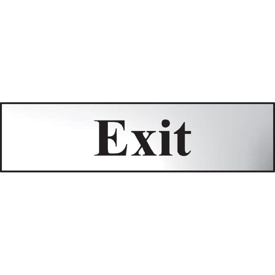 Exit - CHR (200 x 50mm)