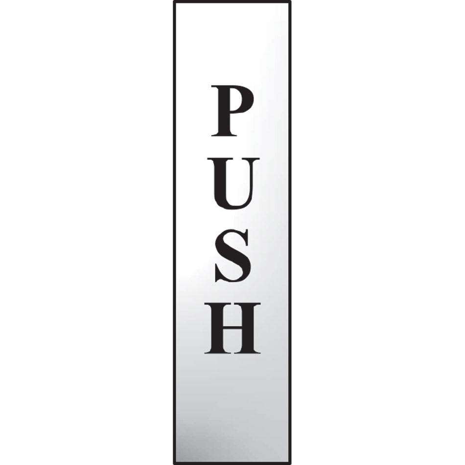 Push (vertical) - CHR (200 x 50mm)