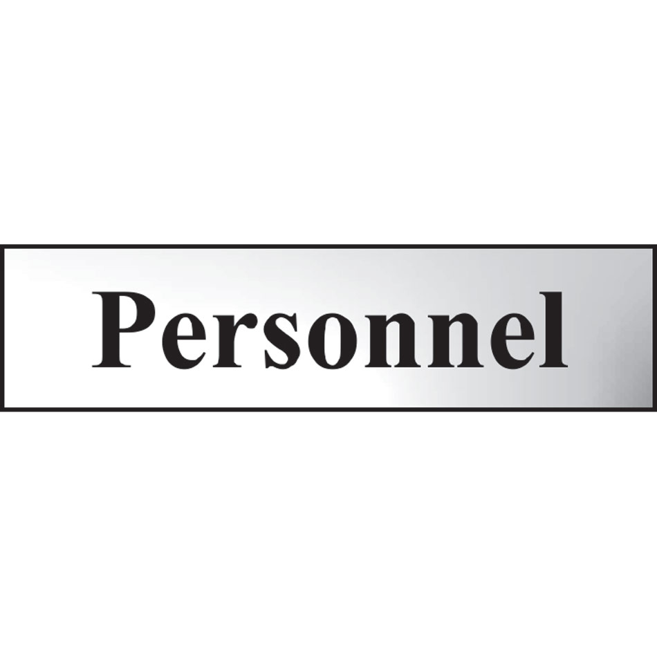 Personnel - CHR (200 x 50mm)