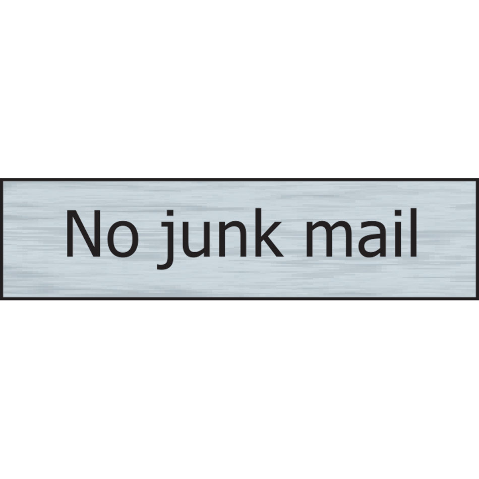 No Junkmail - SSE (200 x 50mm)