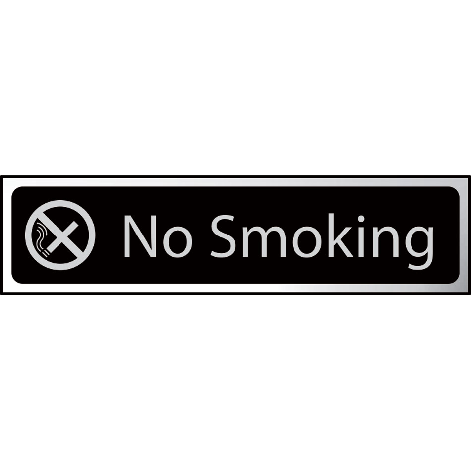 No smoking - CHR (200 x 50mm)