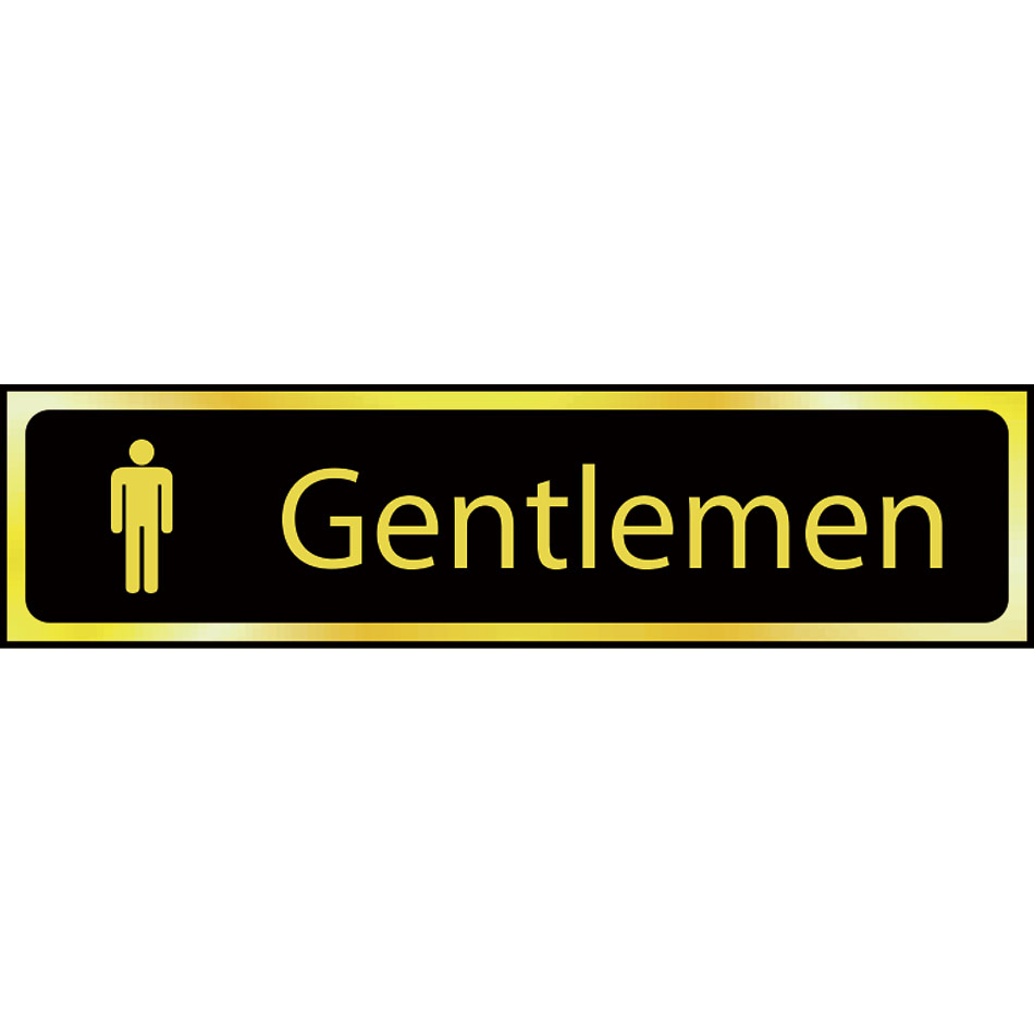 Gentlemen - POL (200 x 50mm)