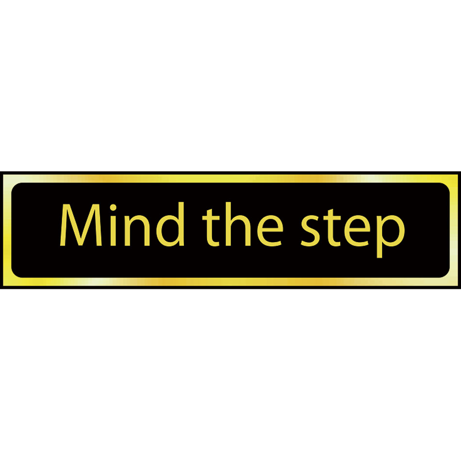 Mind the step - POL (200 x 50mm)
