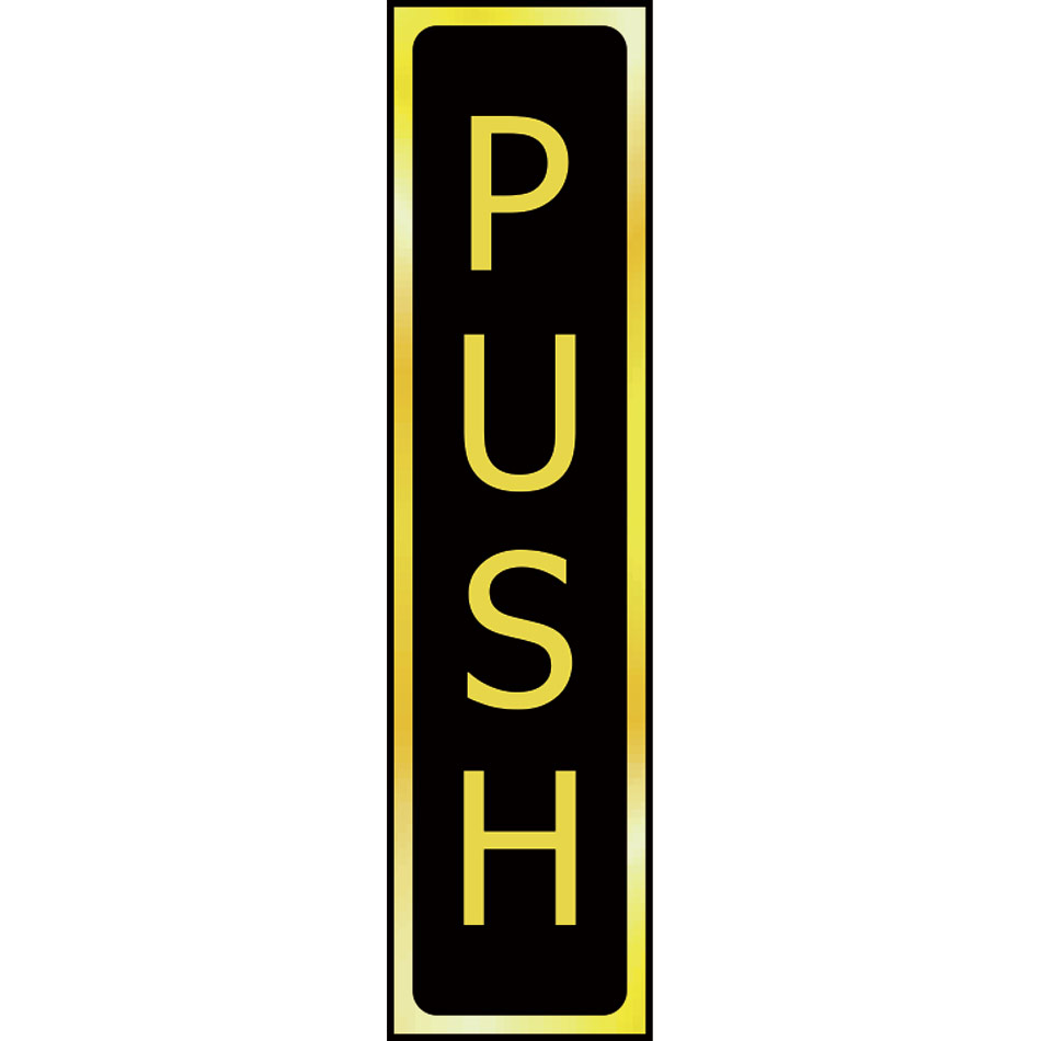 Push - POL (200 x 50mm)