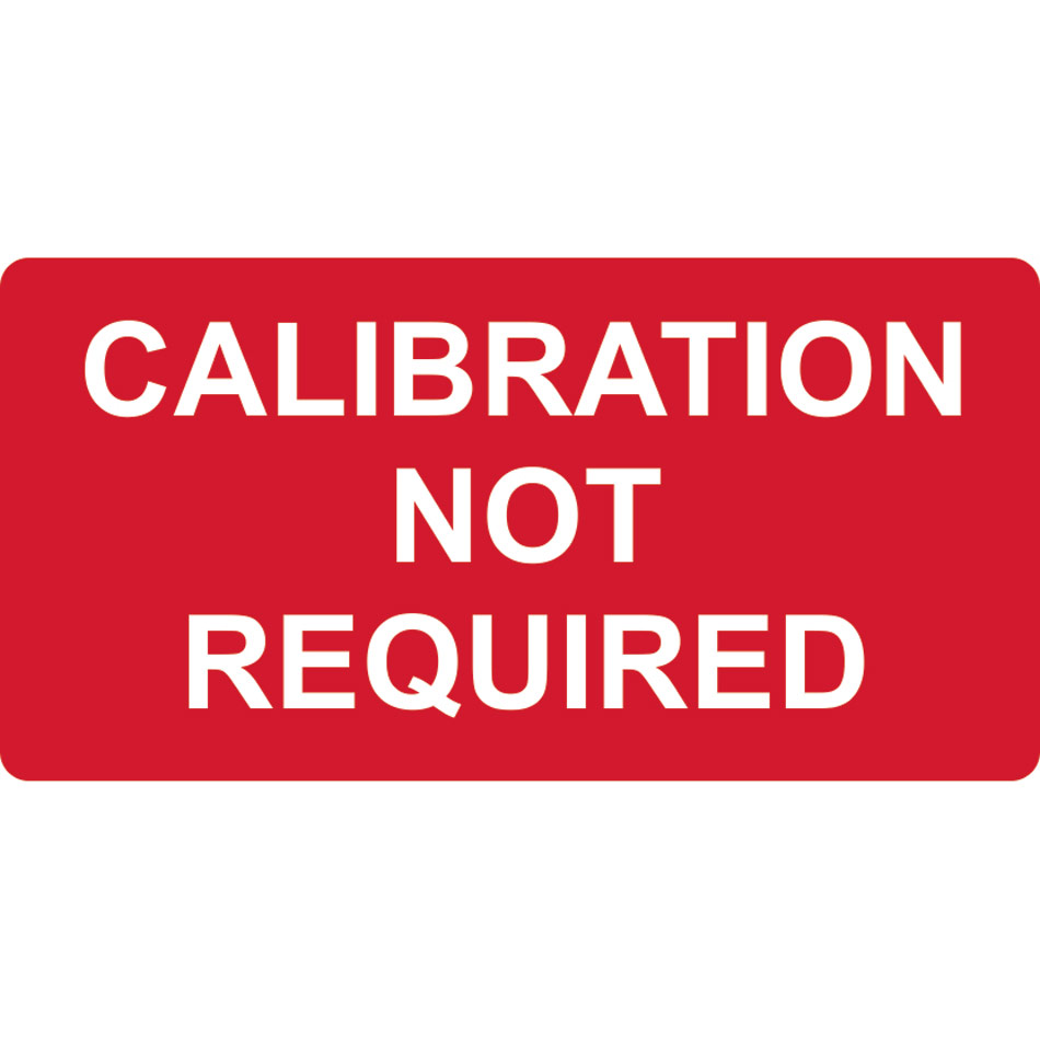 Calibration not required - Labels (50 x 25mm Roll of 250)