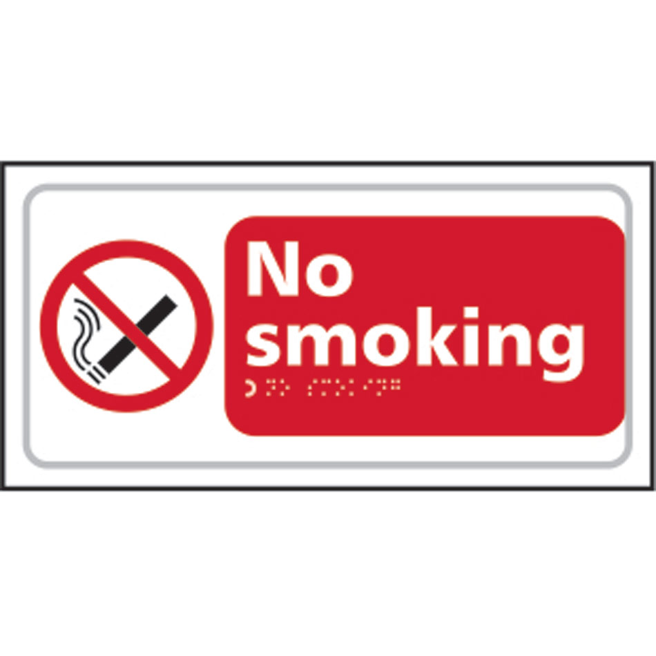No smoking - Taktyle (300 x 150mm)