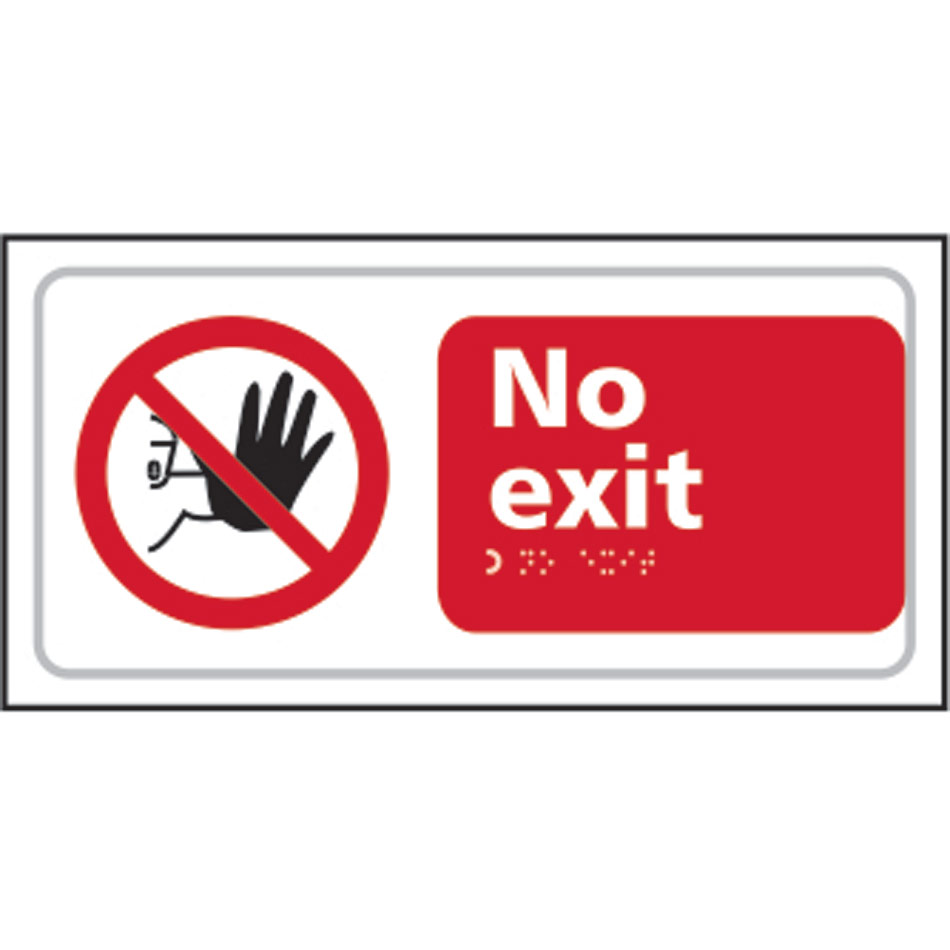 No exit - Taktyle (300 x 150mm)