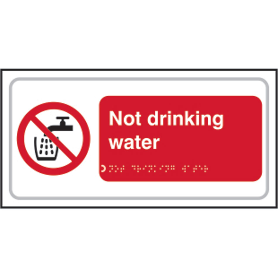 Not drinking water - Taktyle (300 x 150mm)