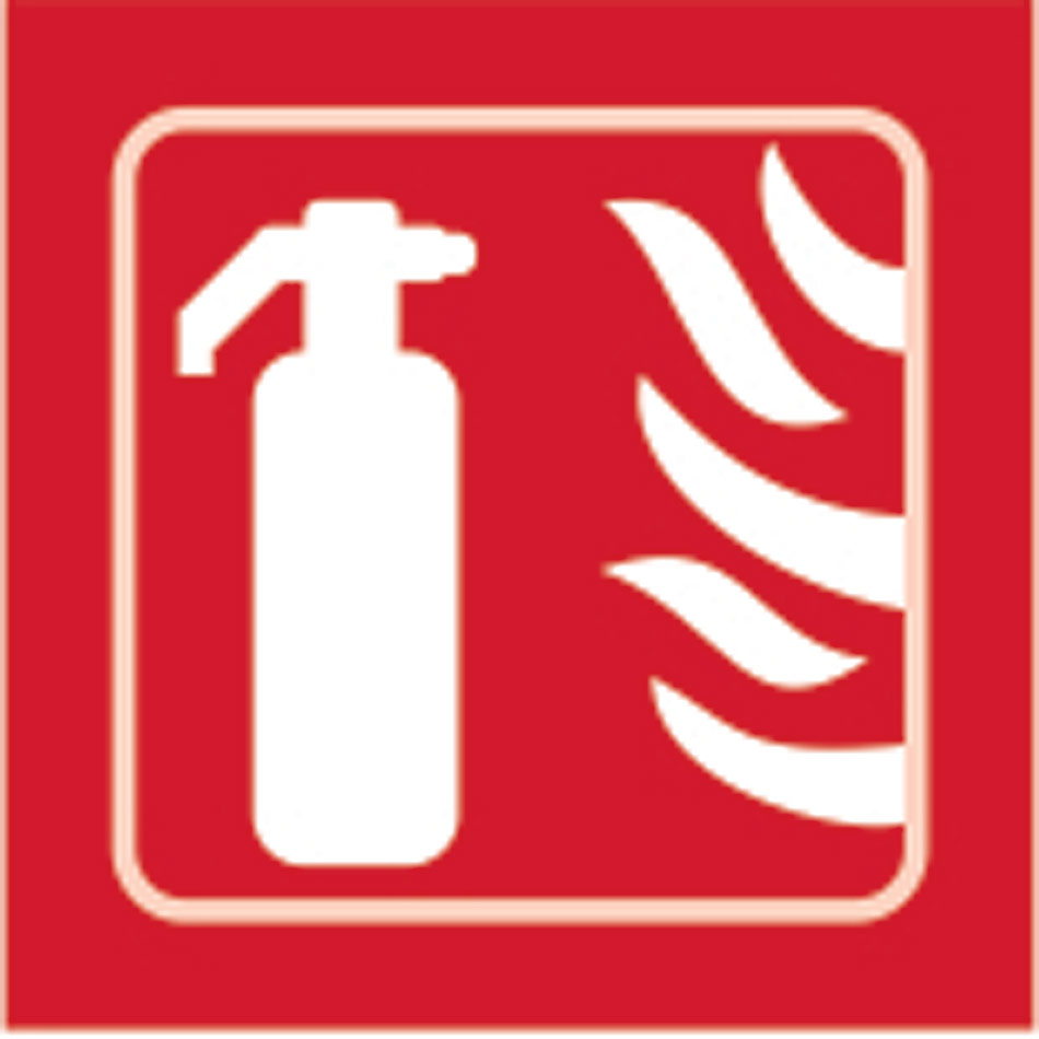 Fire extinguisher graphic - Taktyle (150 x 150mm)