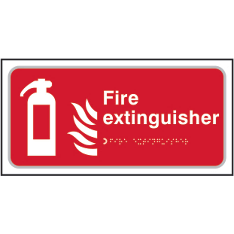 Fire extinguisher - Taktyle (300 x 150mm)