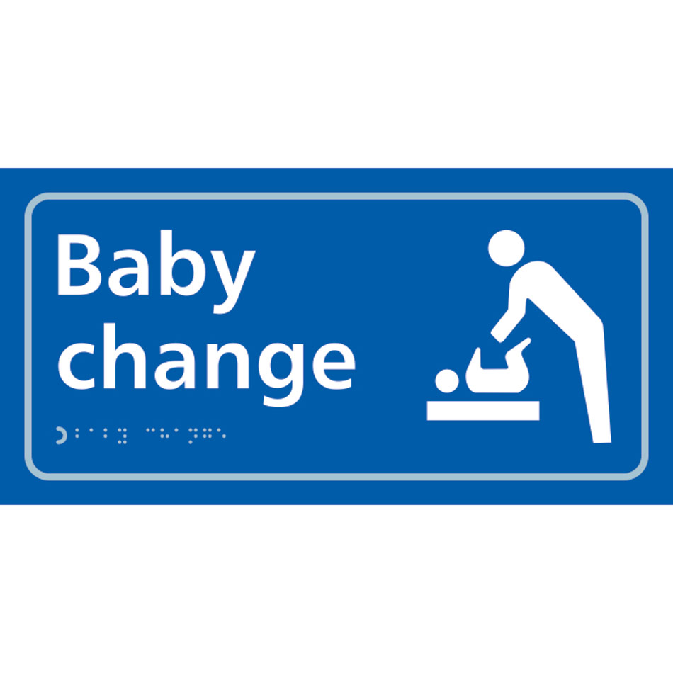 Baby change (with symbol) - Taktyle (300 x 150mm)